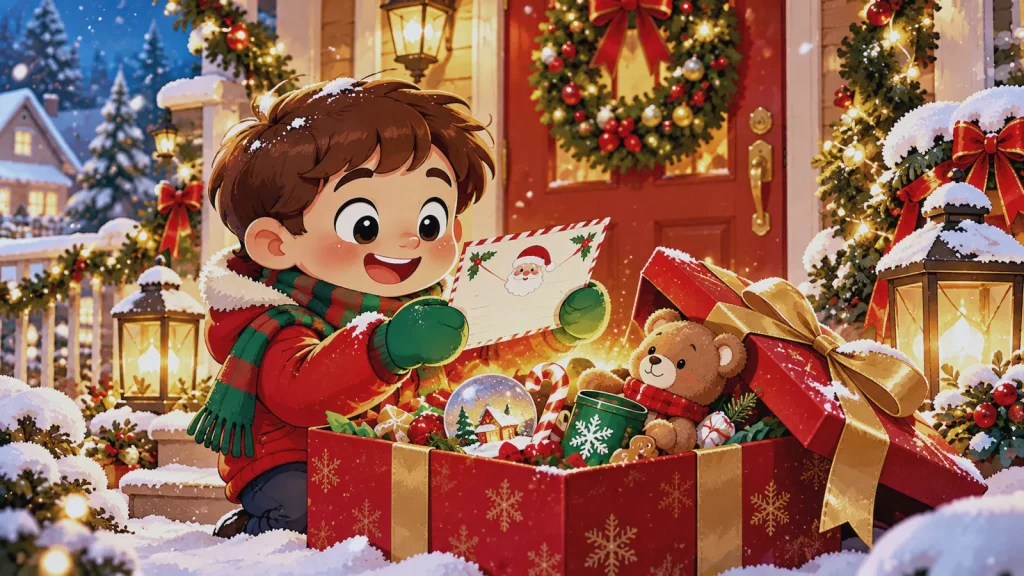 Package From Santa: Turn One Letter Into a Christmas Reveal