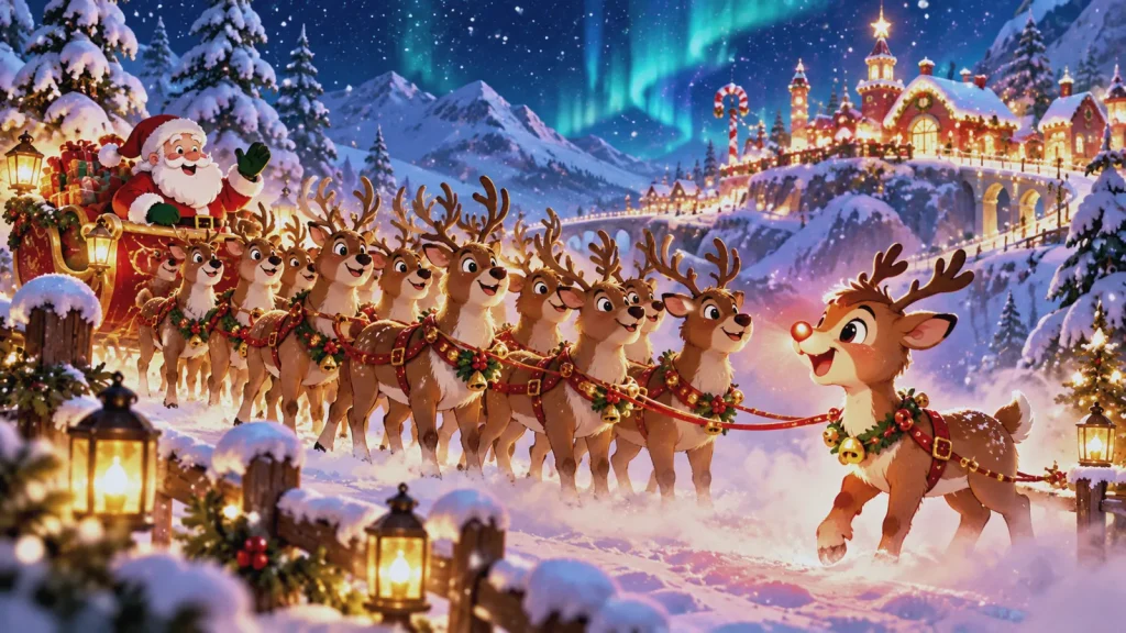 Rudolph vs Santa’s Original Eight Reindeer: Why He Came Later
