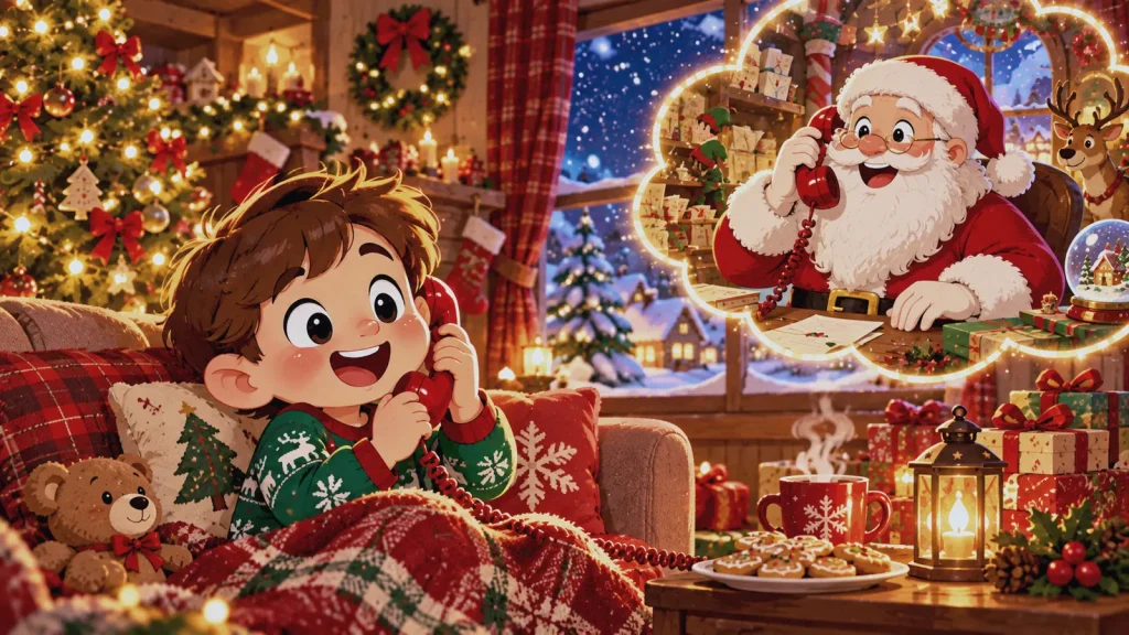Santa Phone Call Script: What Can Santa Say to Your Child?