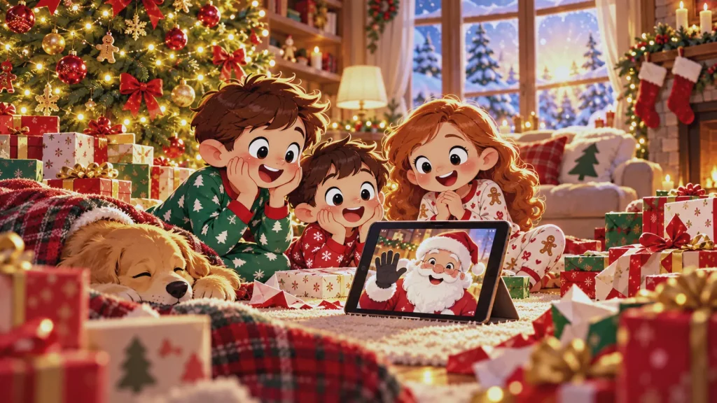 8 Santa Video Message Ideas That Turn a Screen Into a Christmas Morning Reveal