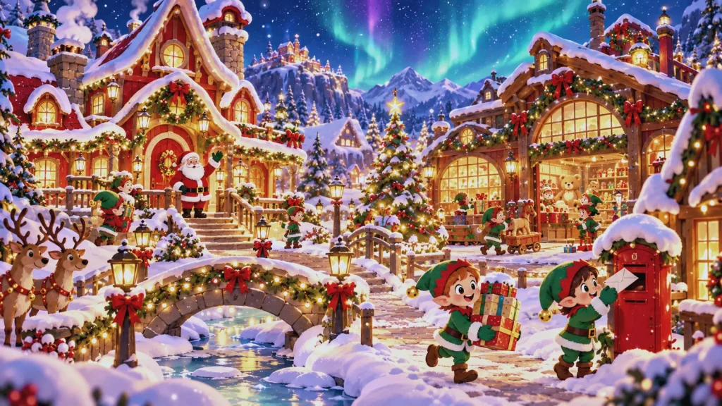 Where Does Santa Live? The North Pole Story and Postal Answers